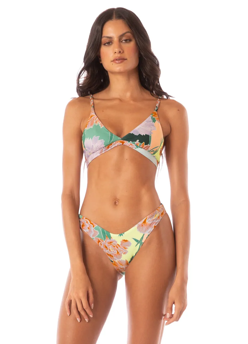 Maaji Japanese Eden Splendour Regular Rise Thin Side Bikini Bottom