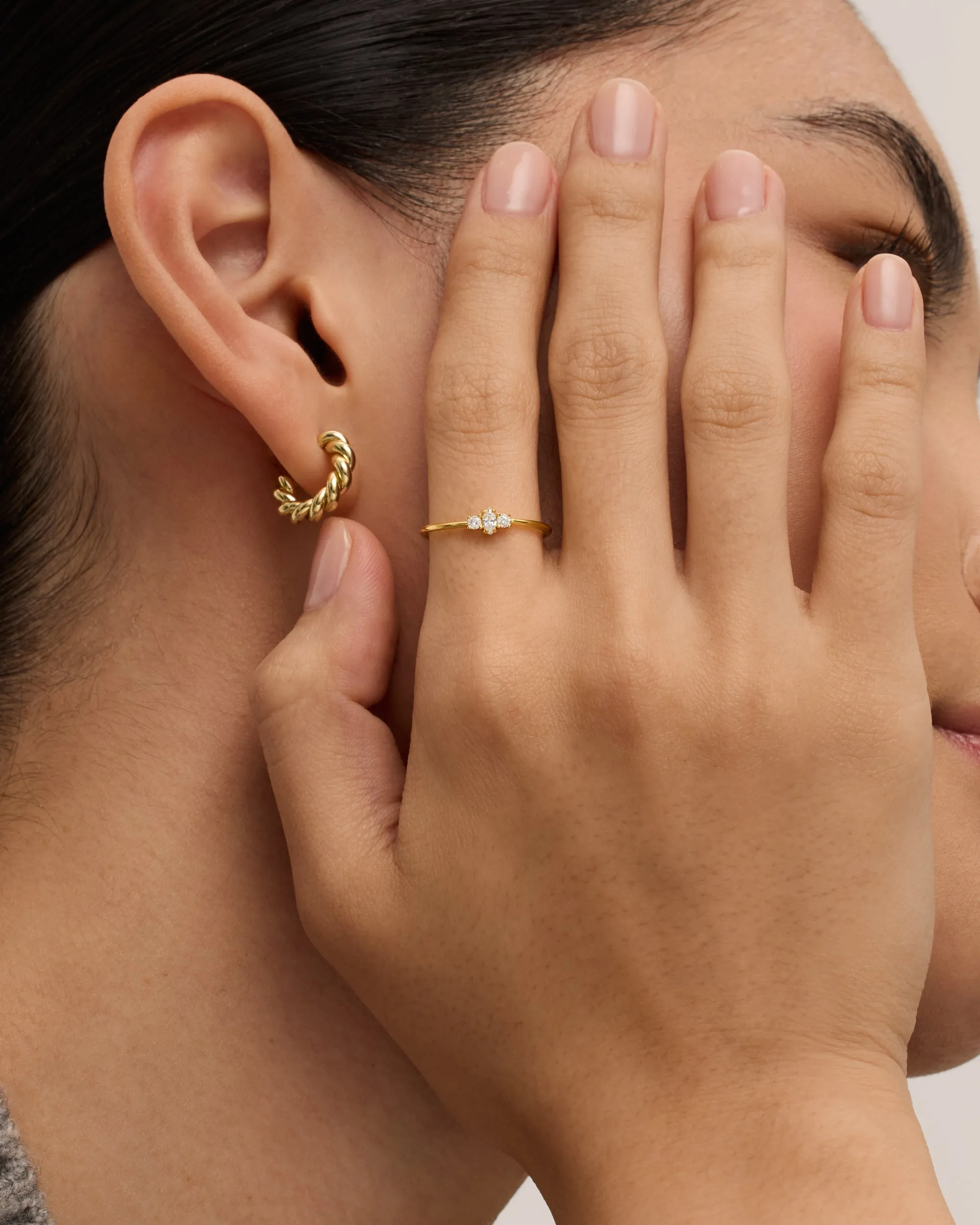 Magnolia Thin Ring