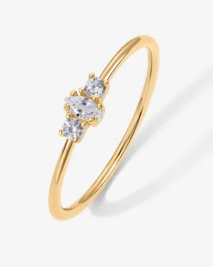 Magnolia Thin Ring