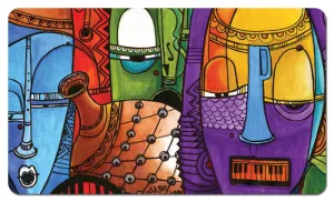 Masks Memory Foam Bath Mat