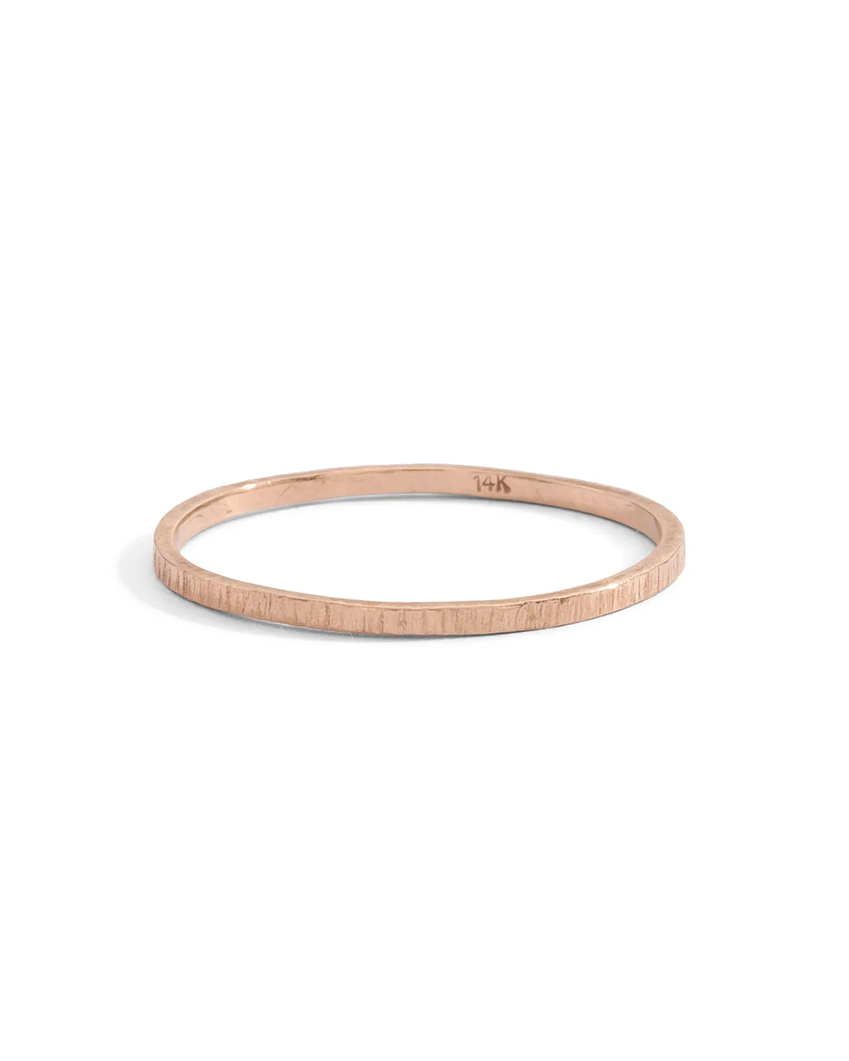 matte thin stacking band