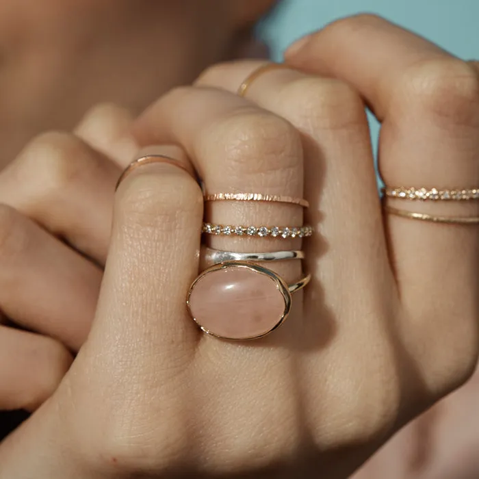 matte thin stacking band