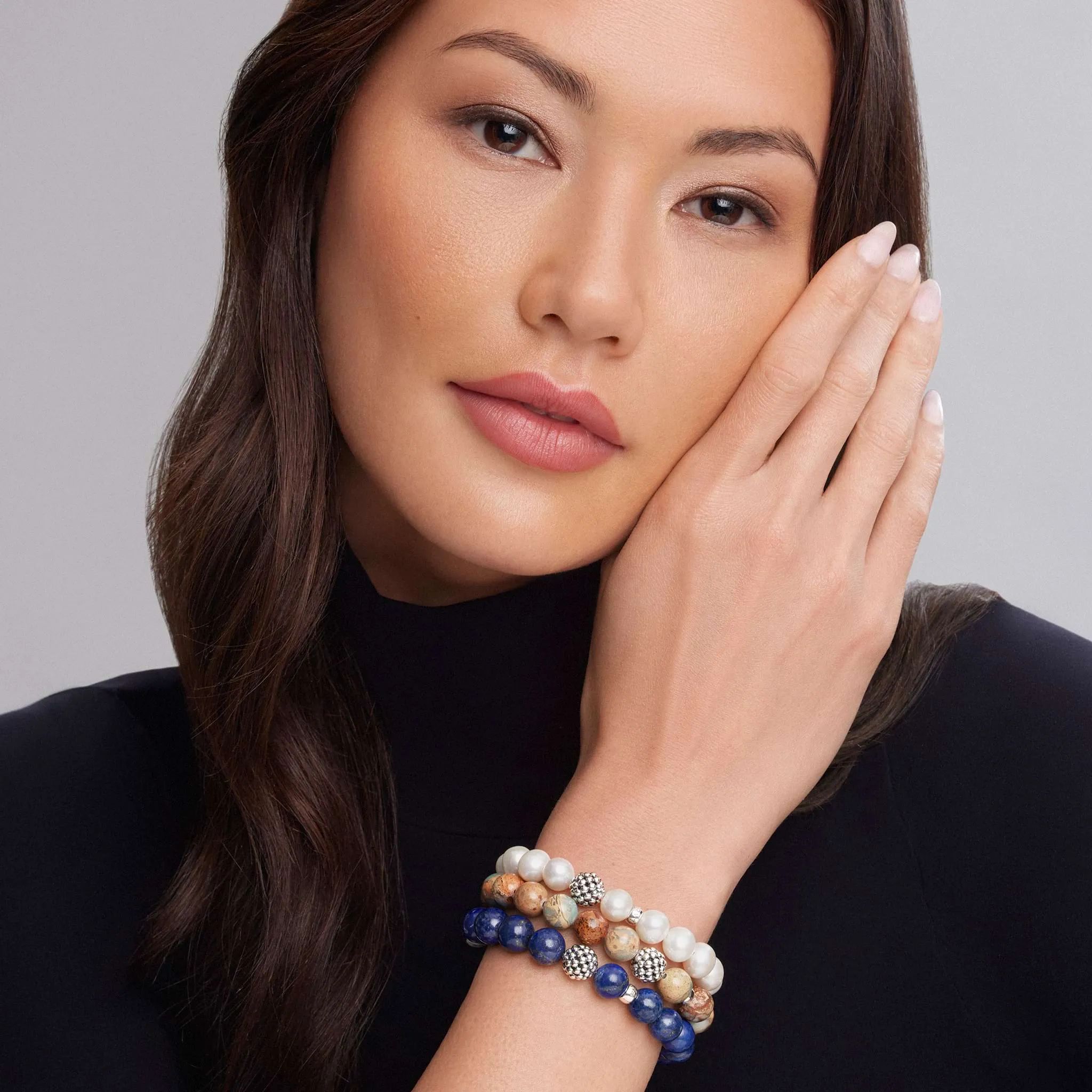 Maya Gemstone Stretch Bracelet Gift Set