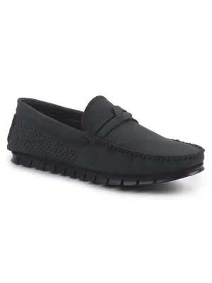 Men Suede Caual Slip-On Shoe Driving Loafers Anti Skid Sole Breathable with Memory Cushioned Insole