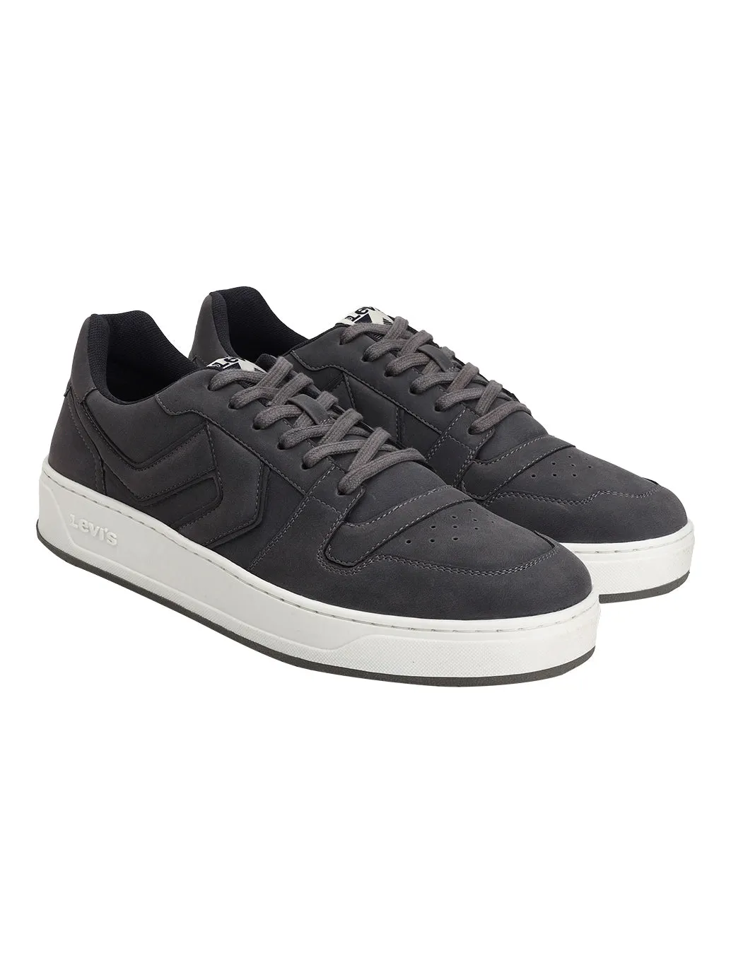 Men's Blue Solid Sneakers