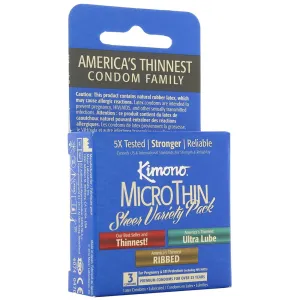 MicroThin Sheer Condom Variety Pack