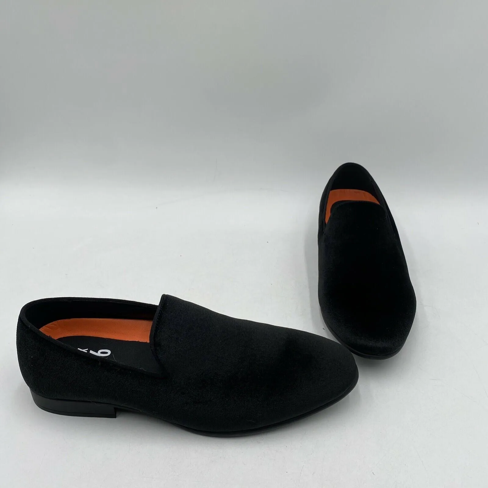 Mix No. 6 Me. Haigen Black Velvet ￼ Loafers Shoes Size 8M - Very Good