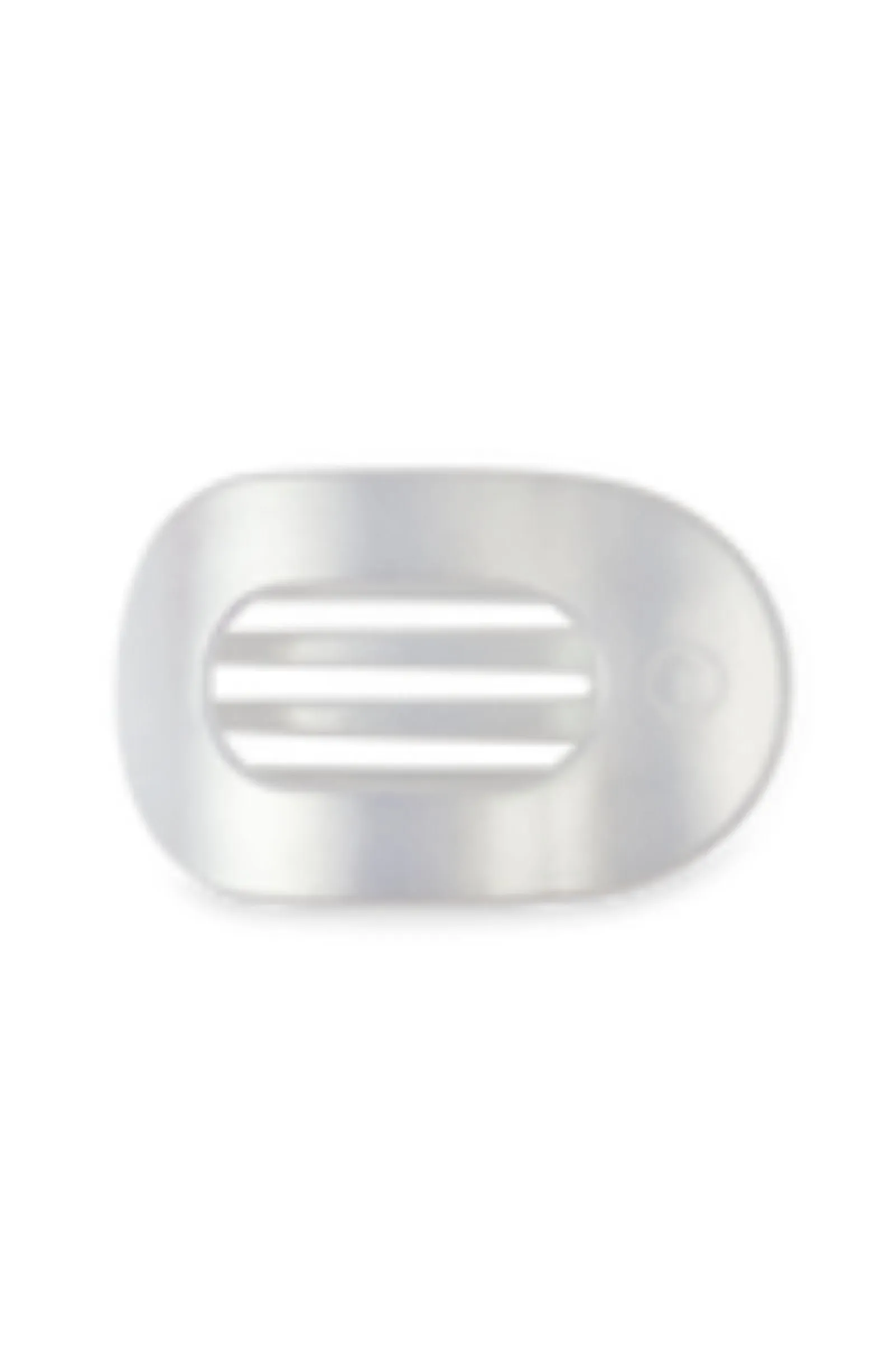 Mother of Pearl Small Flat Round Clip