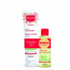 Mustela Maternity Kit Anti-stretchmark cream   oil