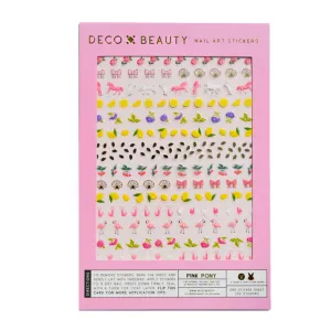 Nail Art Stickers: Pink Pony