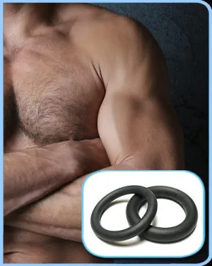 Neoprene  Rings Thin Large