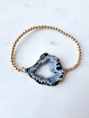 New Agate Druzy Bracelet