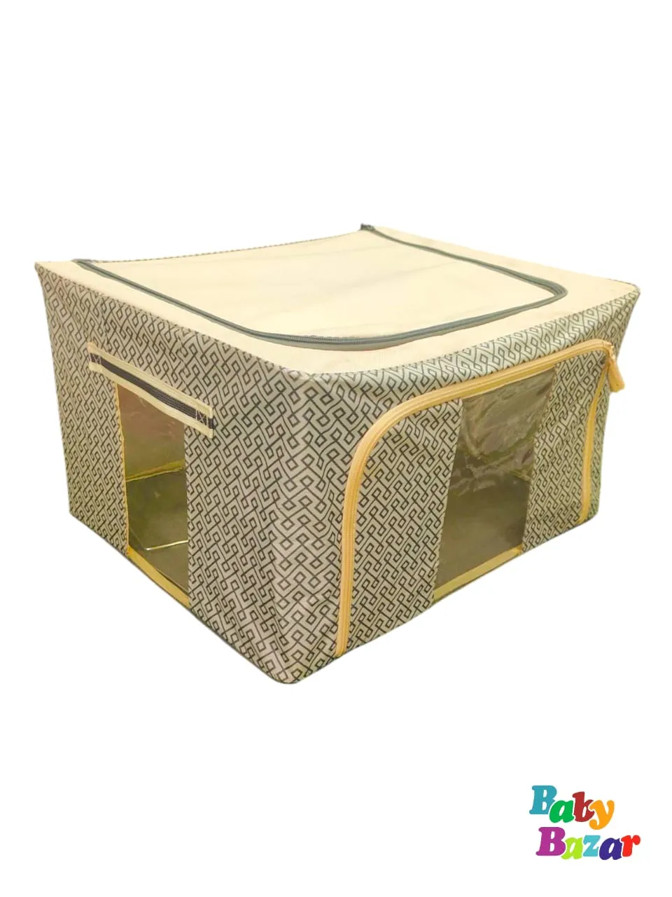 New Foldable Fabric Storage Box Collapsible Organizer for Clothes & More