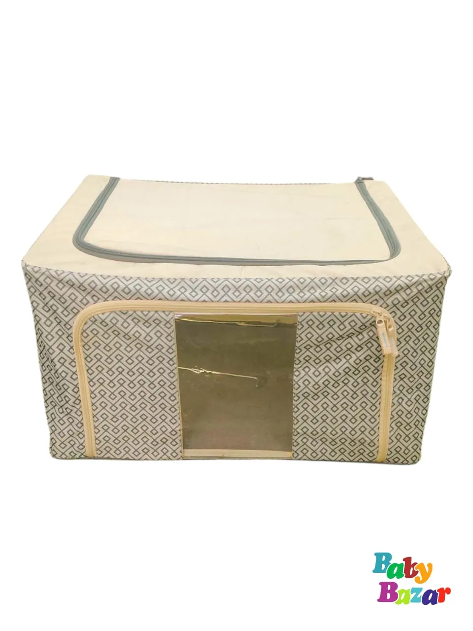 New Foldable Fabric Storage Box Collapsible Organizer for Clothes & More