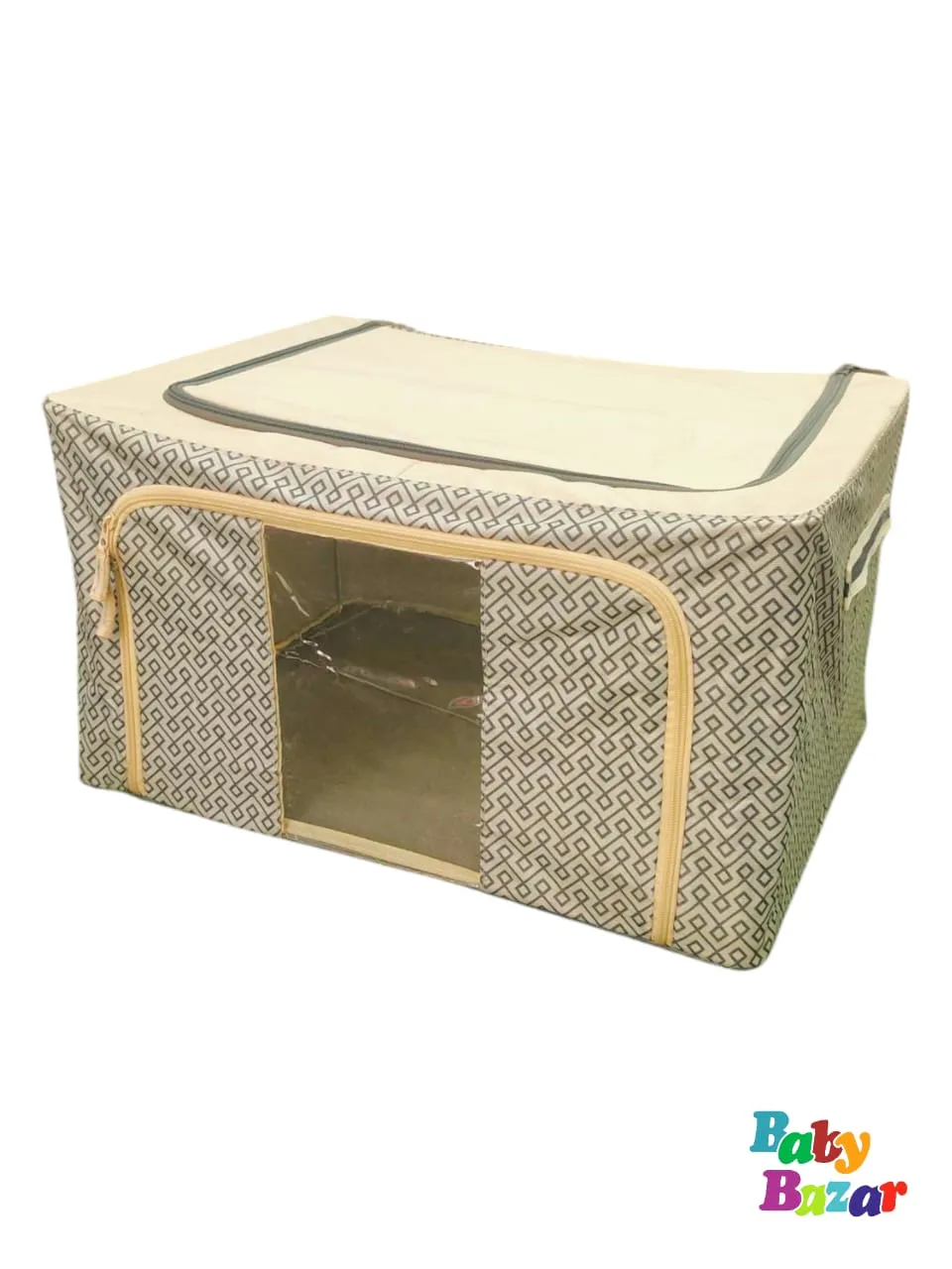 New Foldable Fabric Storage Box Collapsible Organizer for Clothes & More