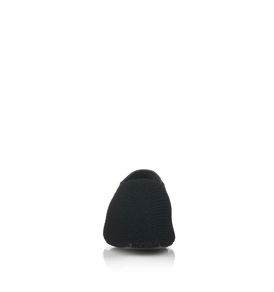 Nina Slip On Flat - Black
