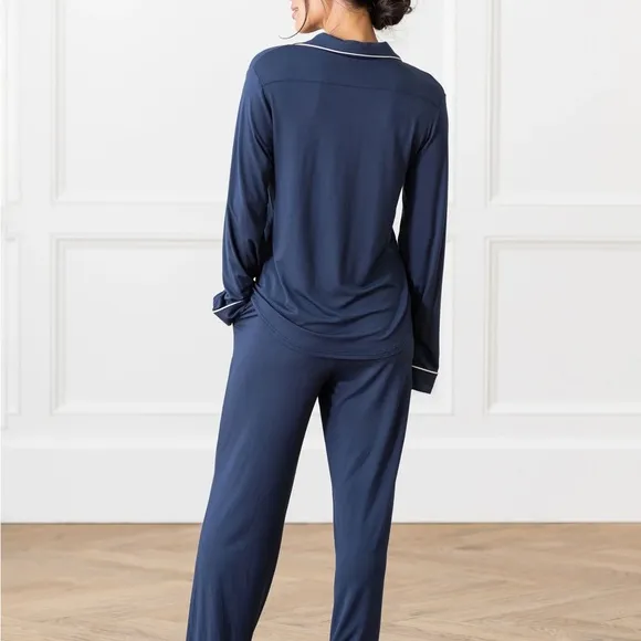 NWT Cozy Earth Women's Bamboo Stretch-Knit Pajama Pants- L