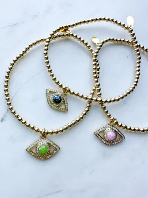 Opal Eye Bracelet