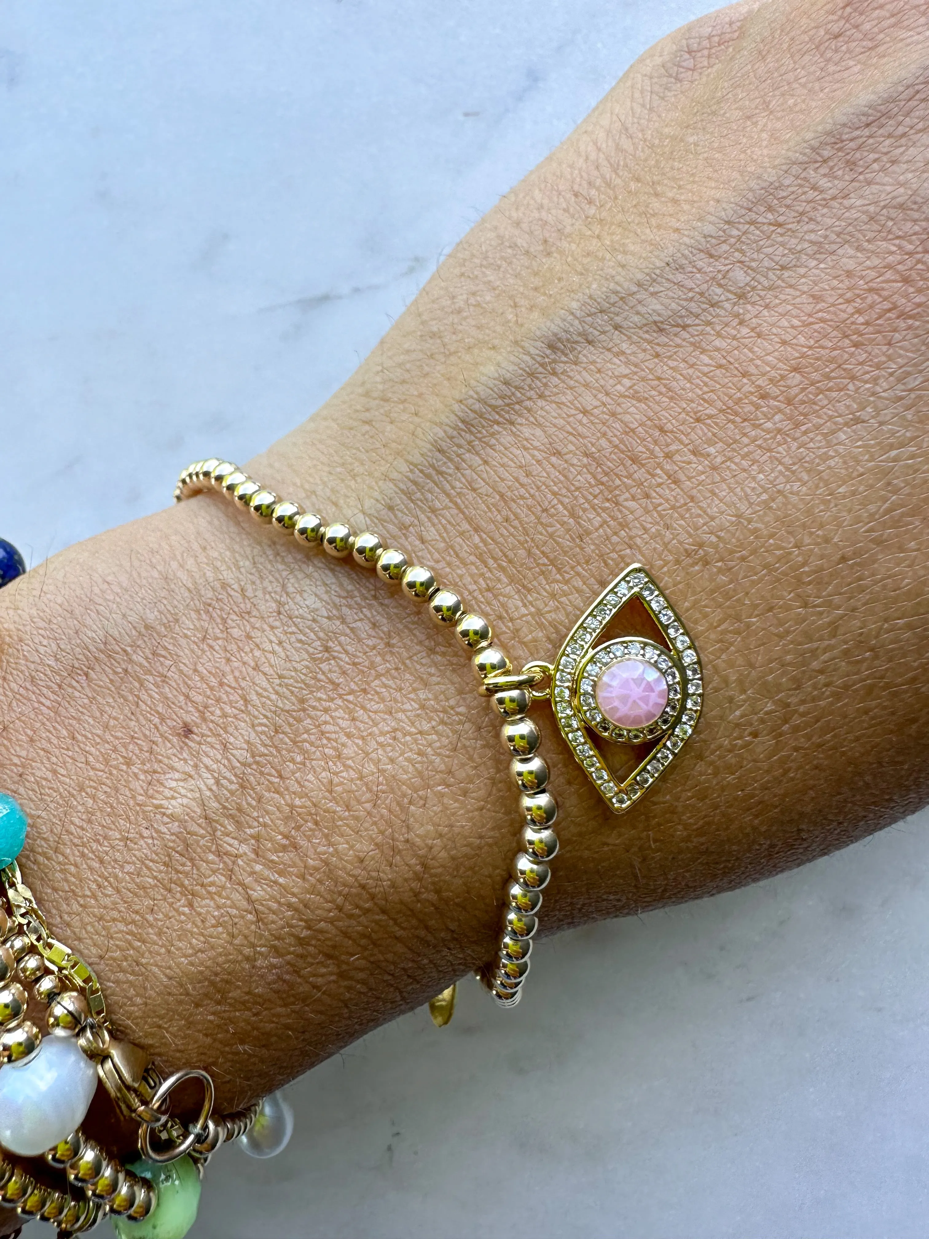 Opal Eye Bracelet