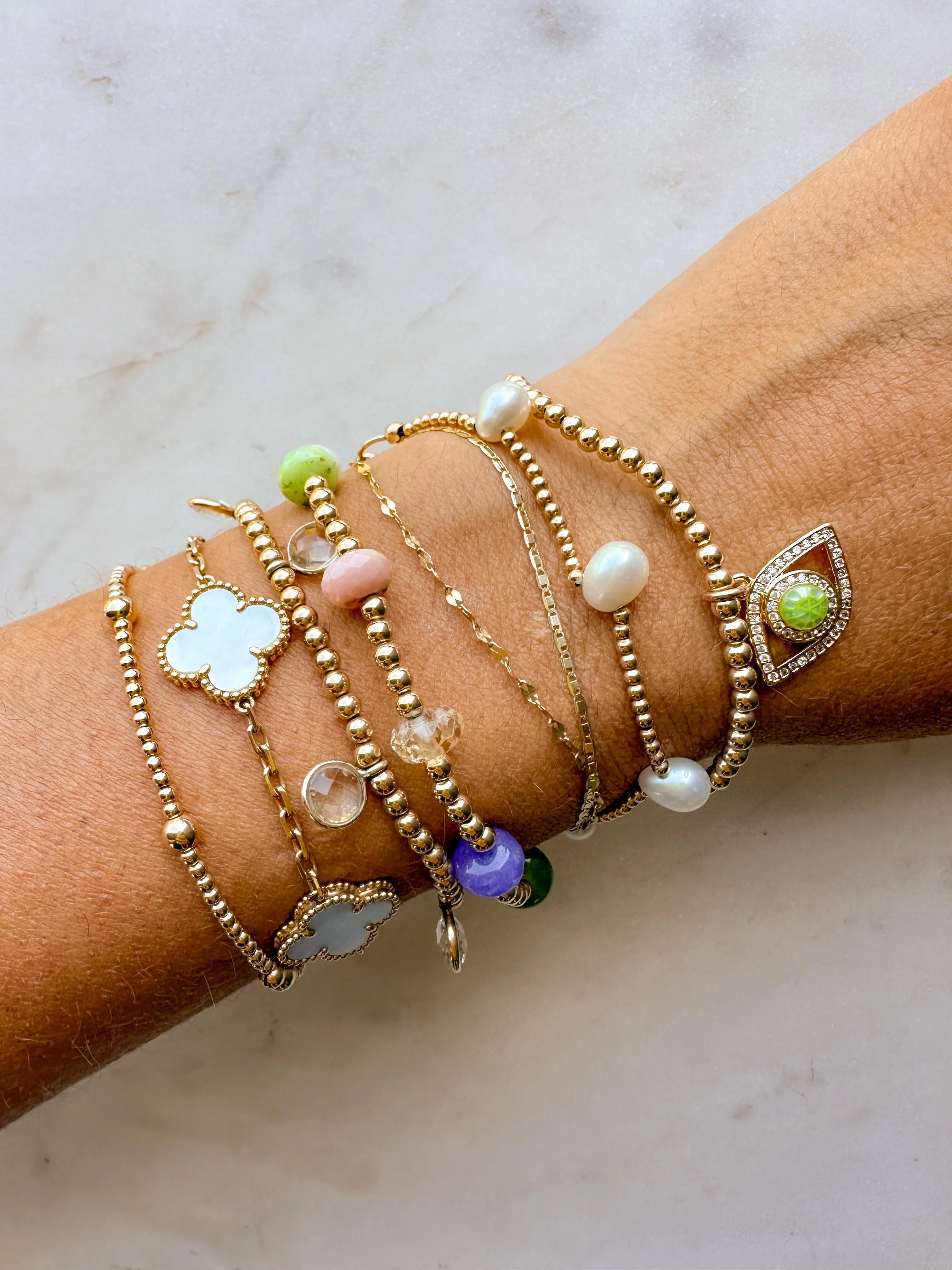 Opal Eye Bracelet