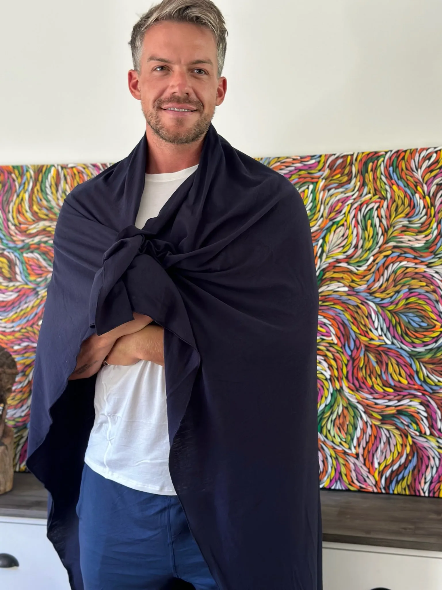 Oversized Merino Scarf