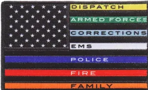 PATCH ALL THIN LINE COLORS 4"-PPQ1023 : 2.5"X4"