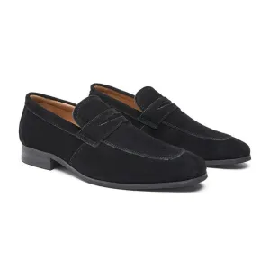 PIERI - Suede leather strap moccasins