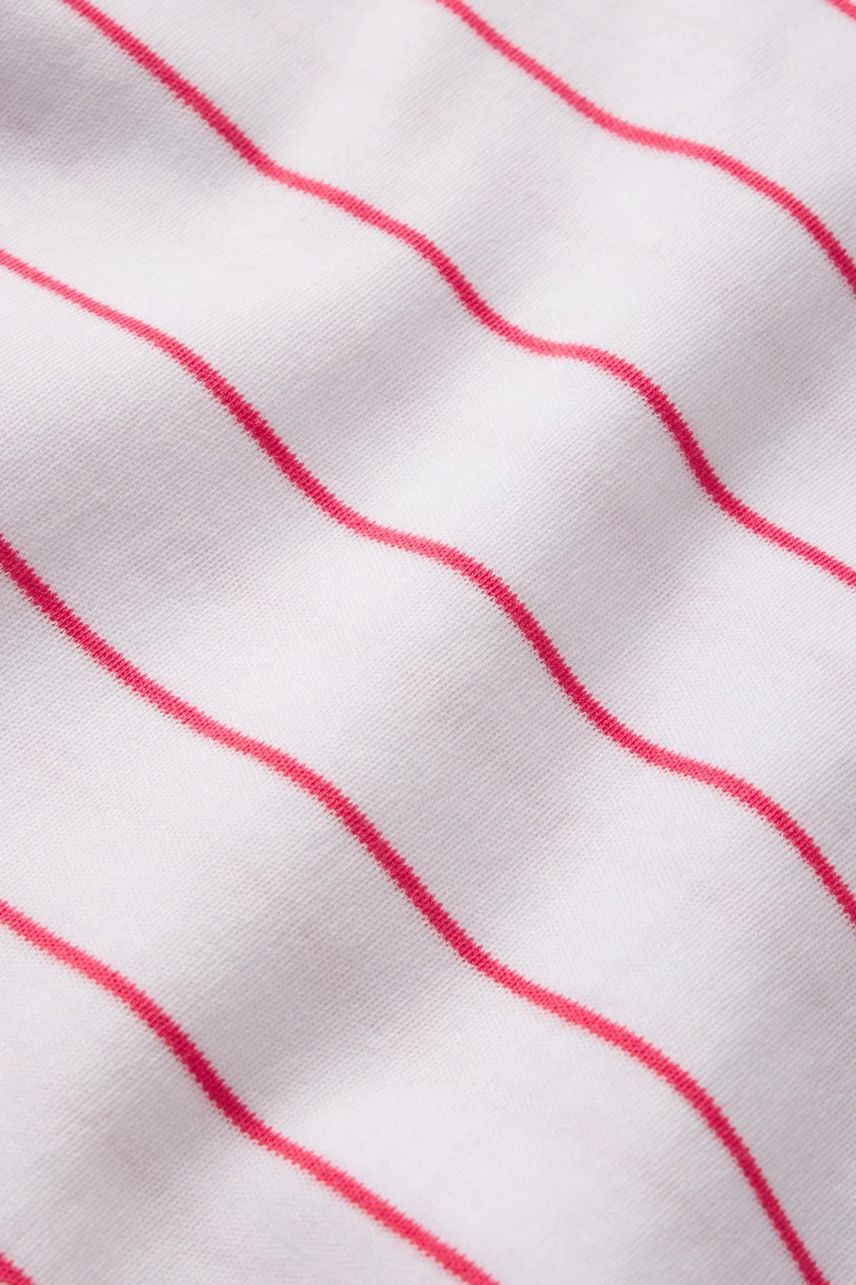 Pima Robe in Geranium Boating Stripe