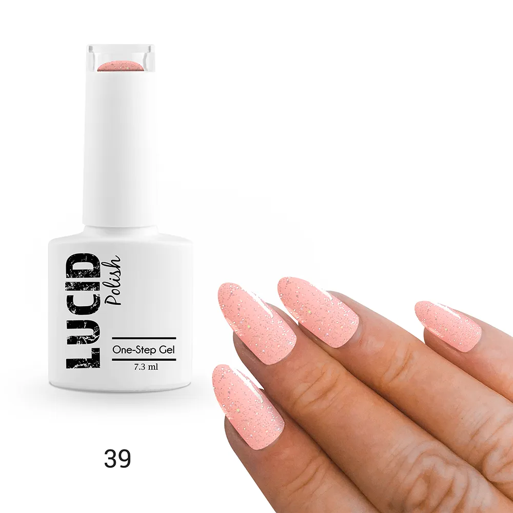 Pink Crystal #39 - One Step Gel Polish