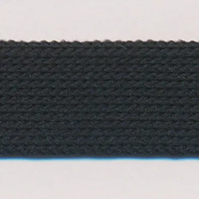 Polyester Thin Knit Tape #44 Black