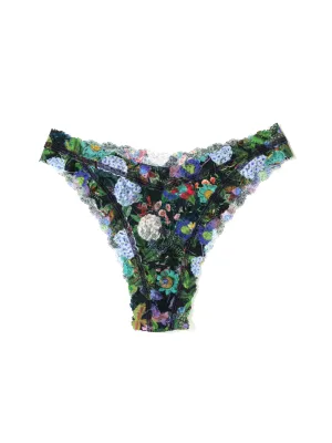 Printed Signature Lace Tanga Voices On The Veranda Sale