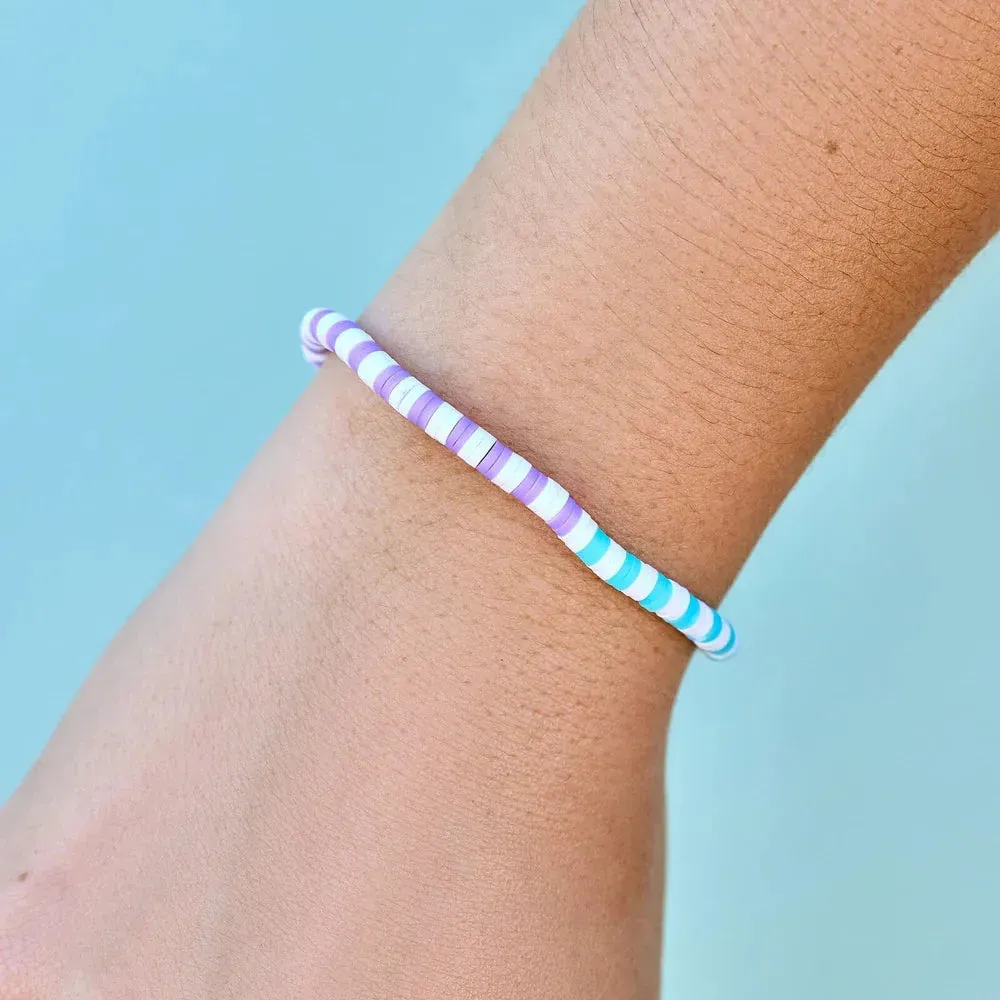 Pura Vida Gumdrop Seascape Stretch Bracelet