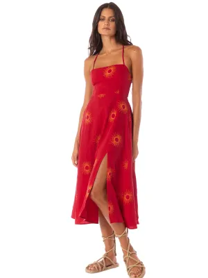 Remi Midi Dress in Eclipse