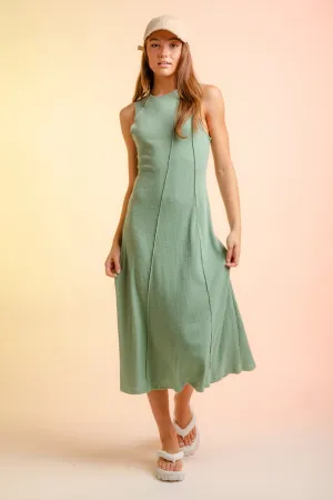 Ribbed Knit Maxi