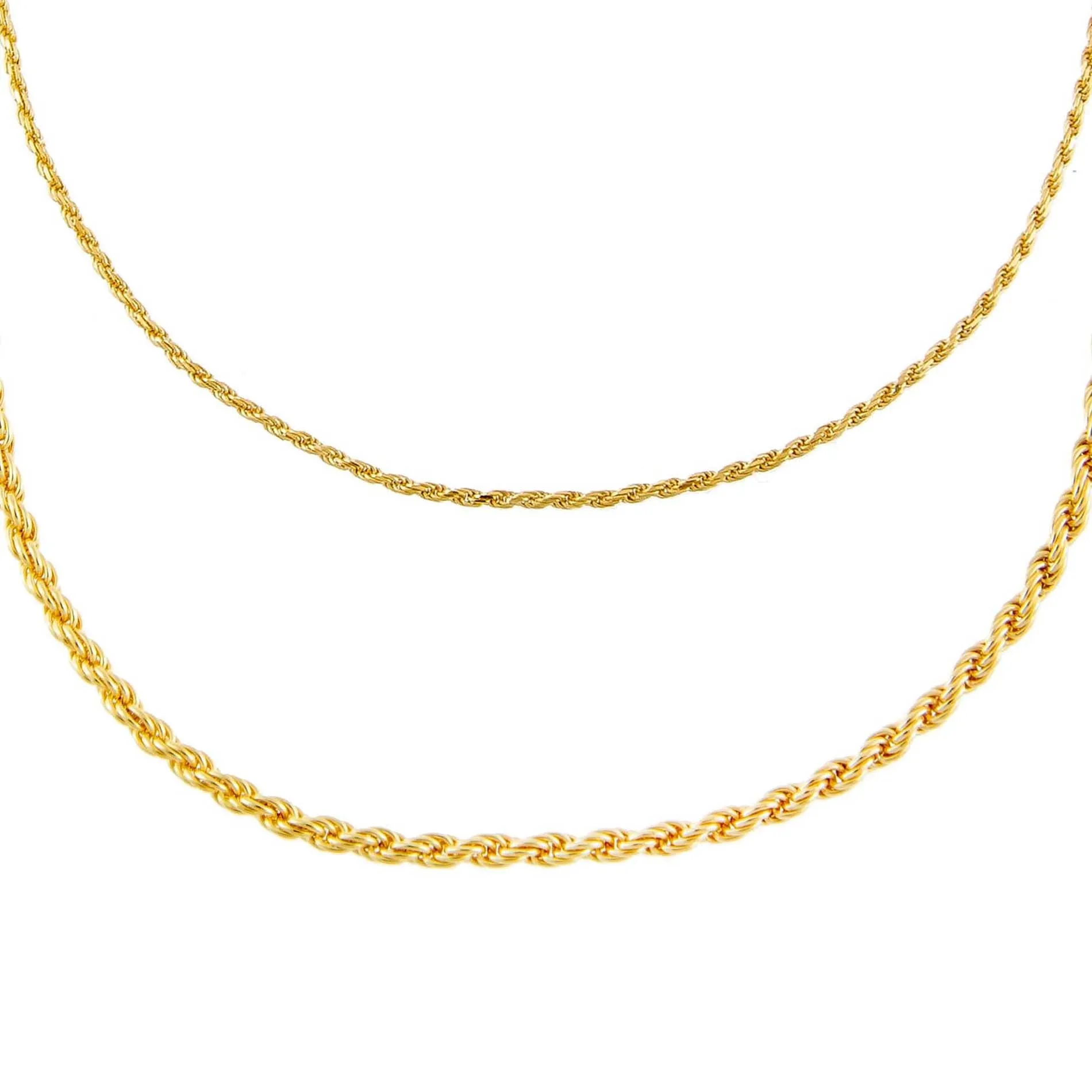 Rope Chain Anklet Combo Set