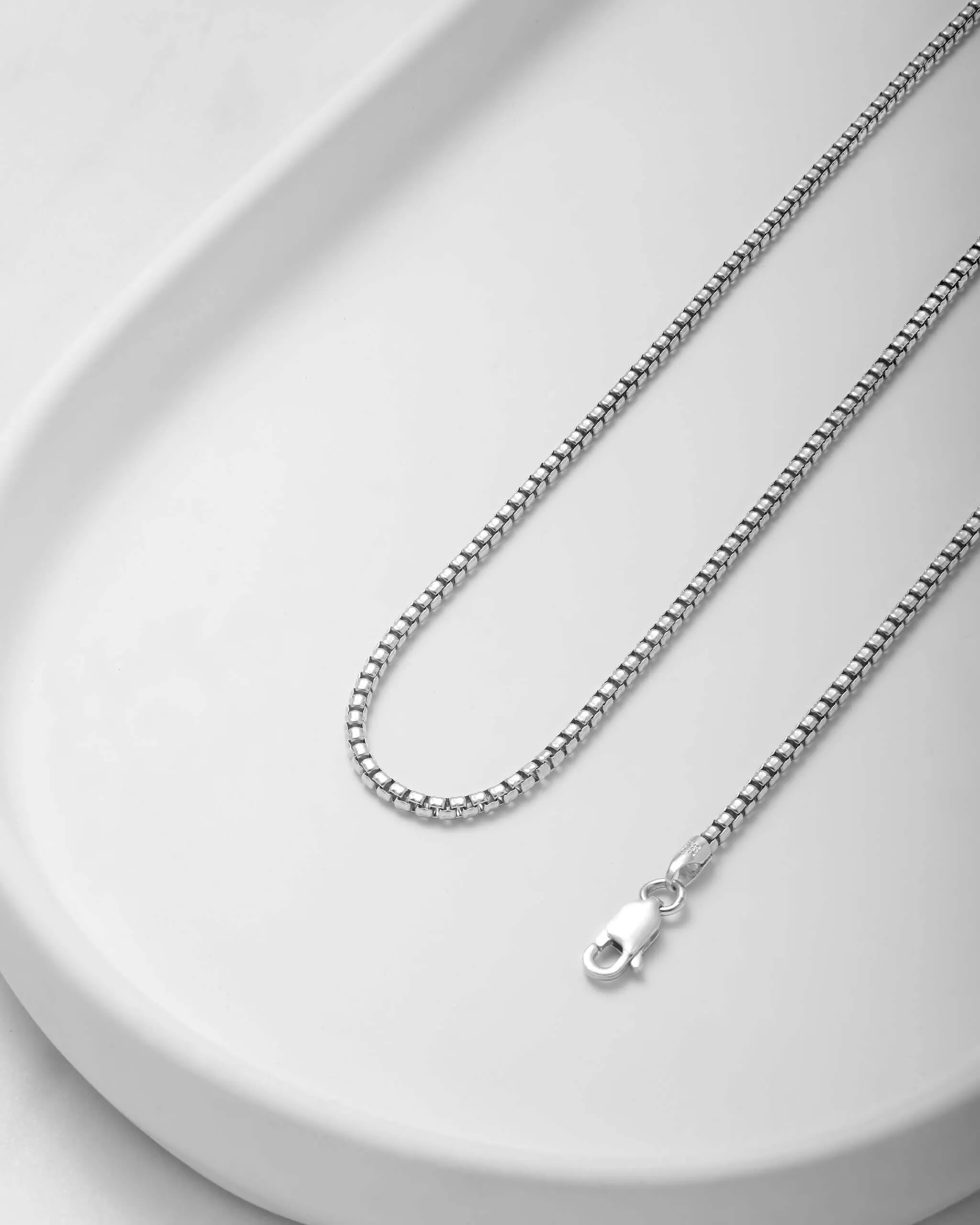 Round Box Chain - 2mm