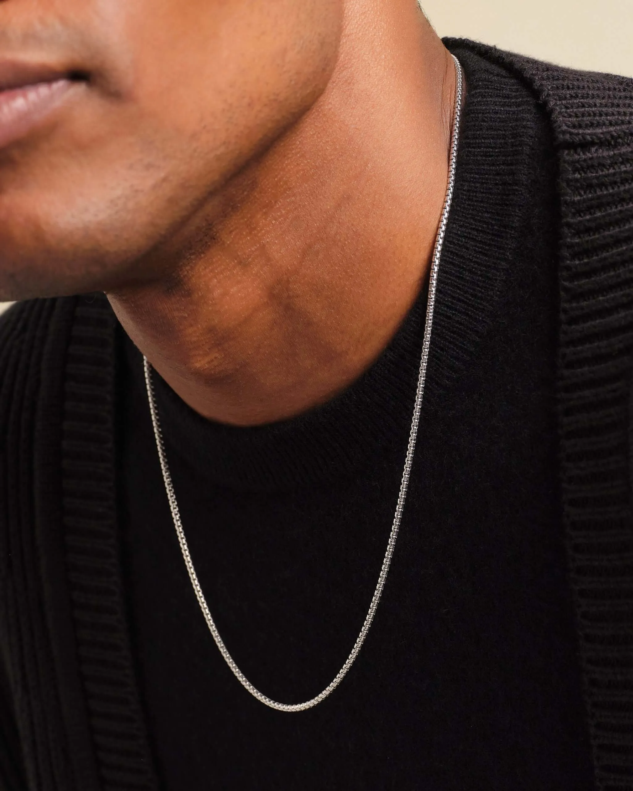Round Box Chain - 2mm