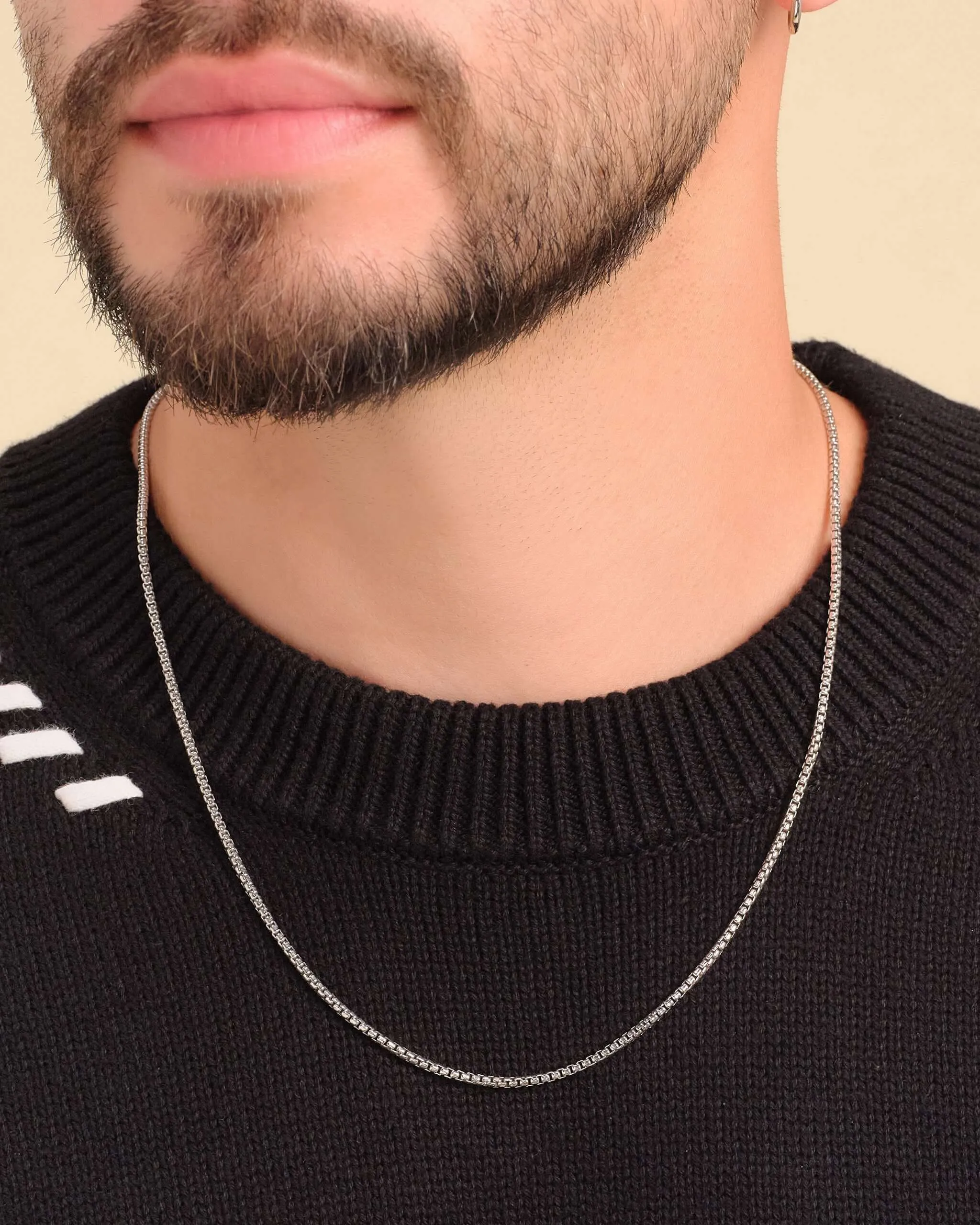 Round Box Chain - 2mm