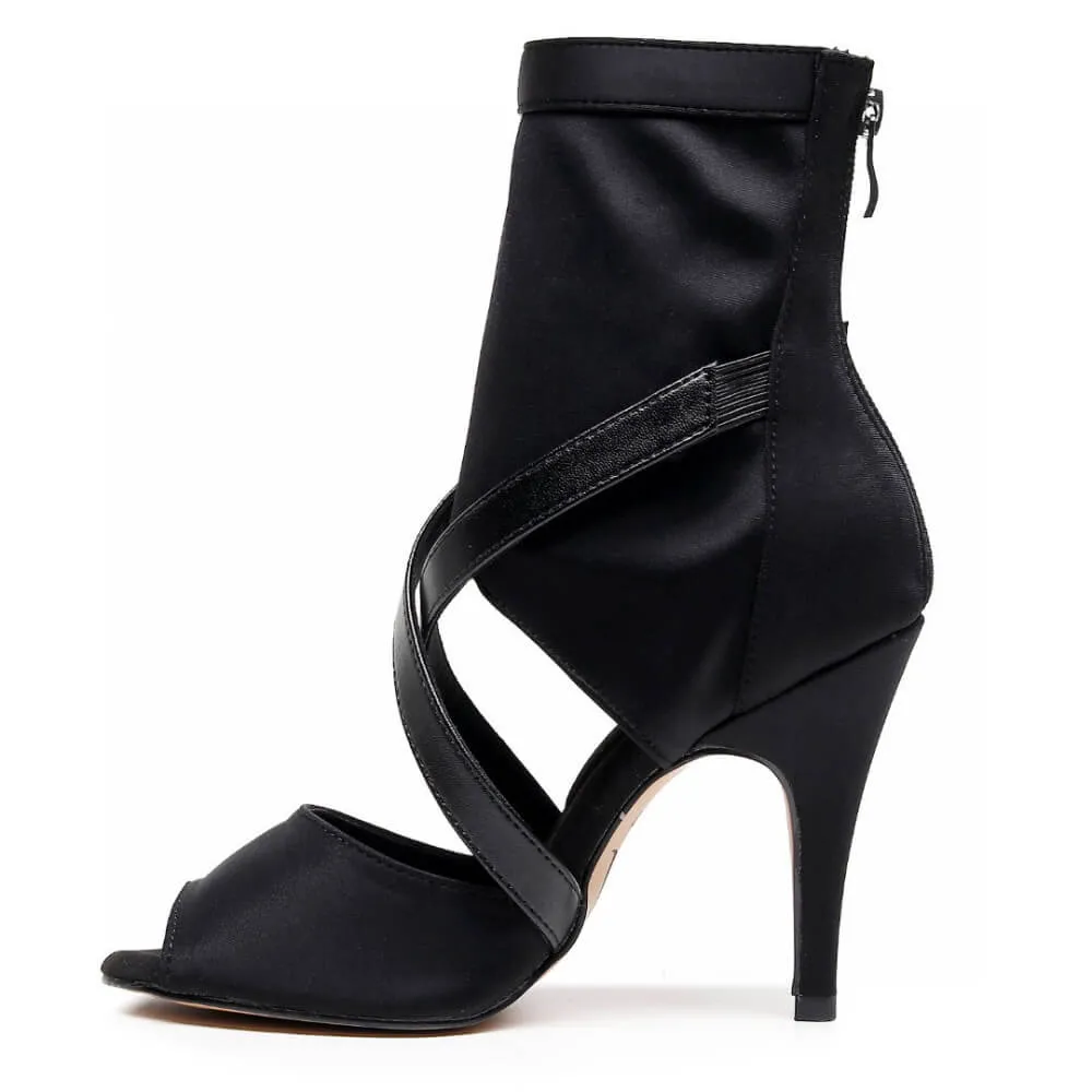 Sabeena - Black Lycra - Street Sole