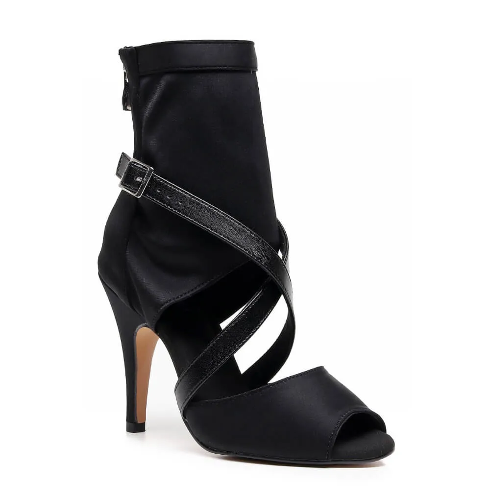 Sabeena - Black Lycra - Street Sole
