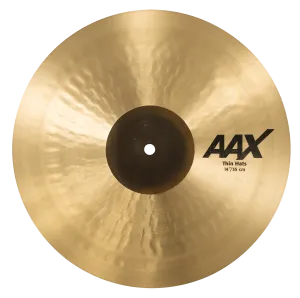 SABIAN 21401XC/1 14" AAX Thin Top Hi Hat Cymbal Only Made In Canada