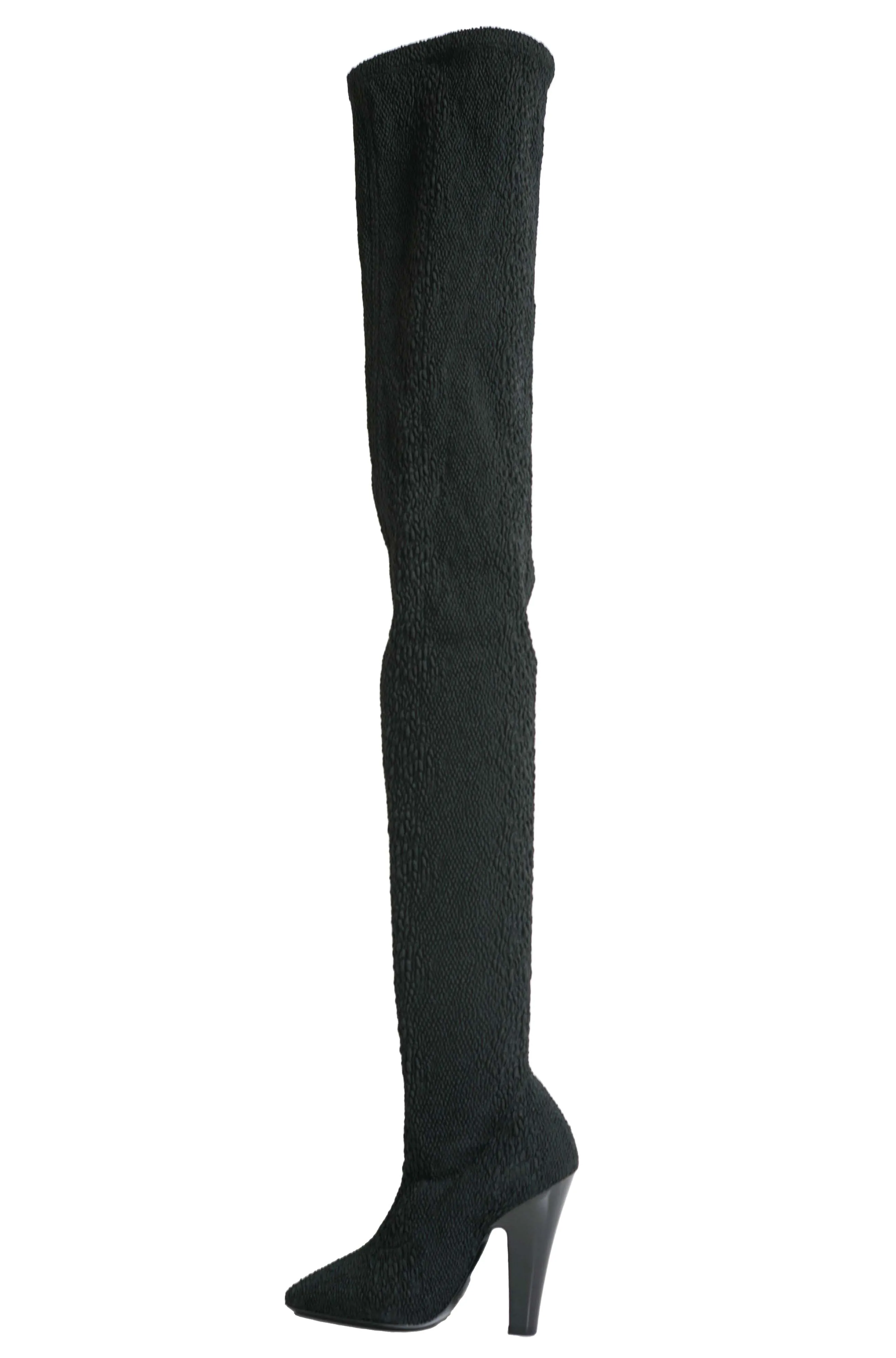 Saint Laurent Women’s Stretch Over Knee Boots 657928 - PUT BACK ON IN WINTER