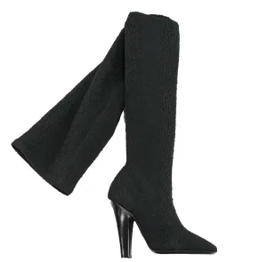 Saint Laurent Women’s Stretch Over Knee Boots 657928 - PUT BACK ON IN WINTER