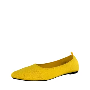 SALE Yellow Slip On Flat