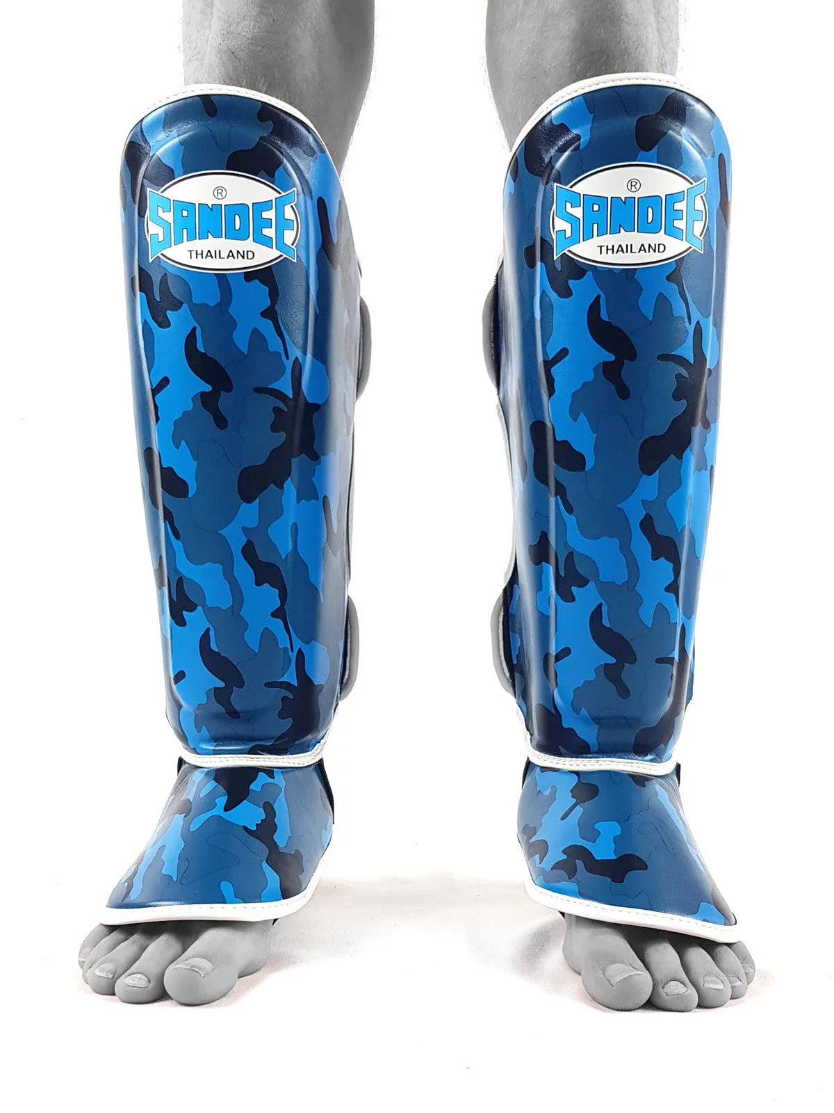 SANDEE AUTHENTIC CAMO SHINGUARD-BLUE