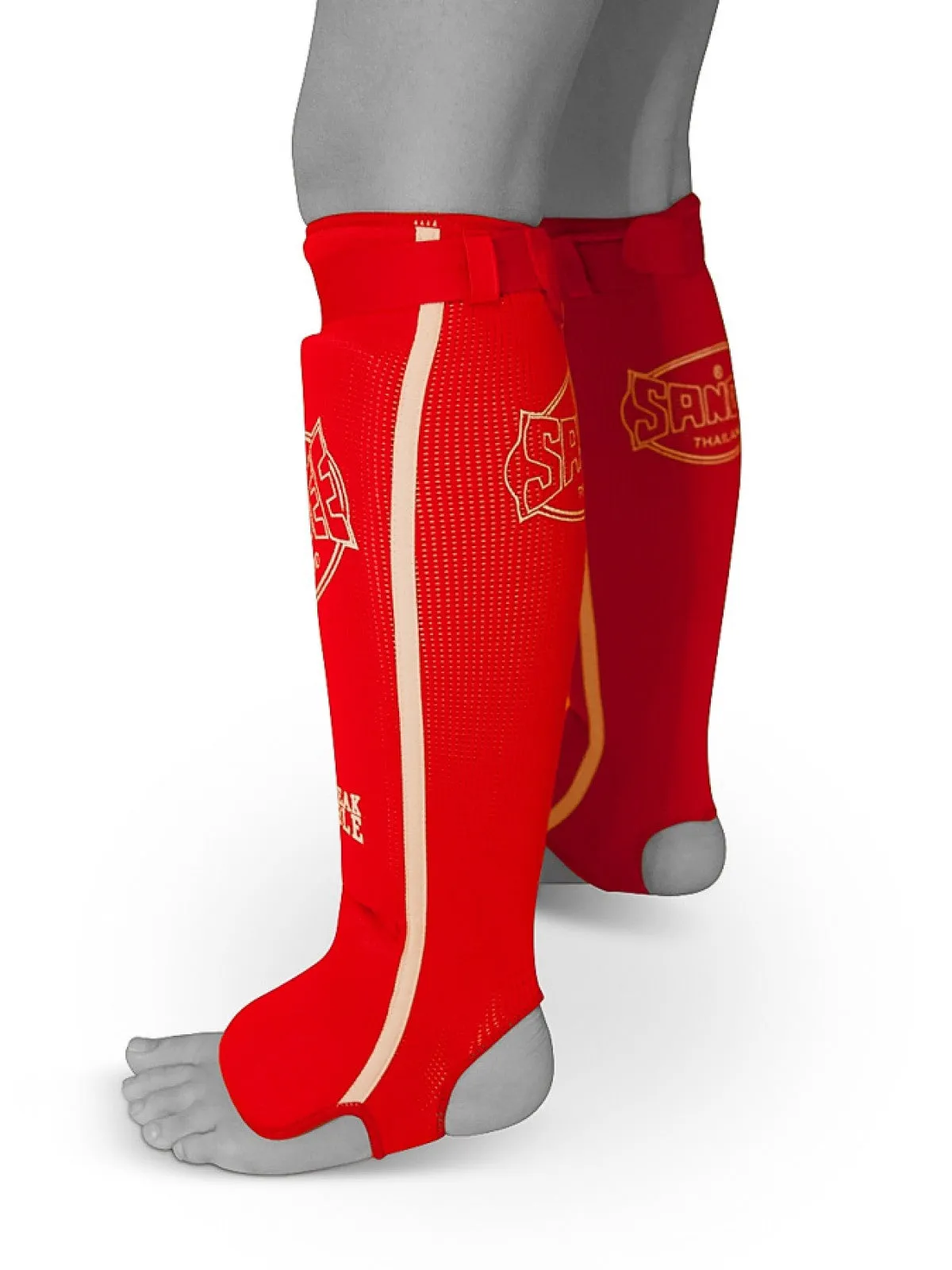 SANDEE COTTON COMPETITION SHINGUARD-RED