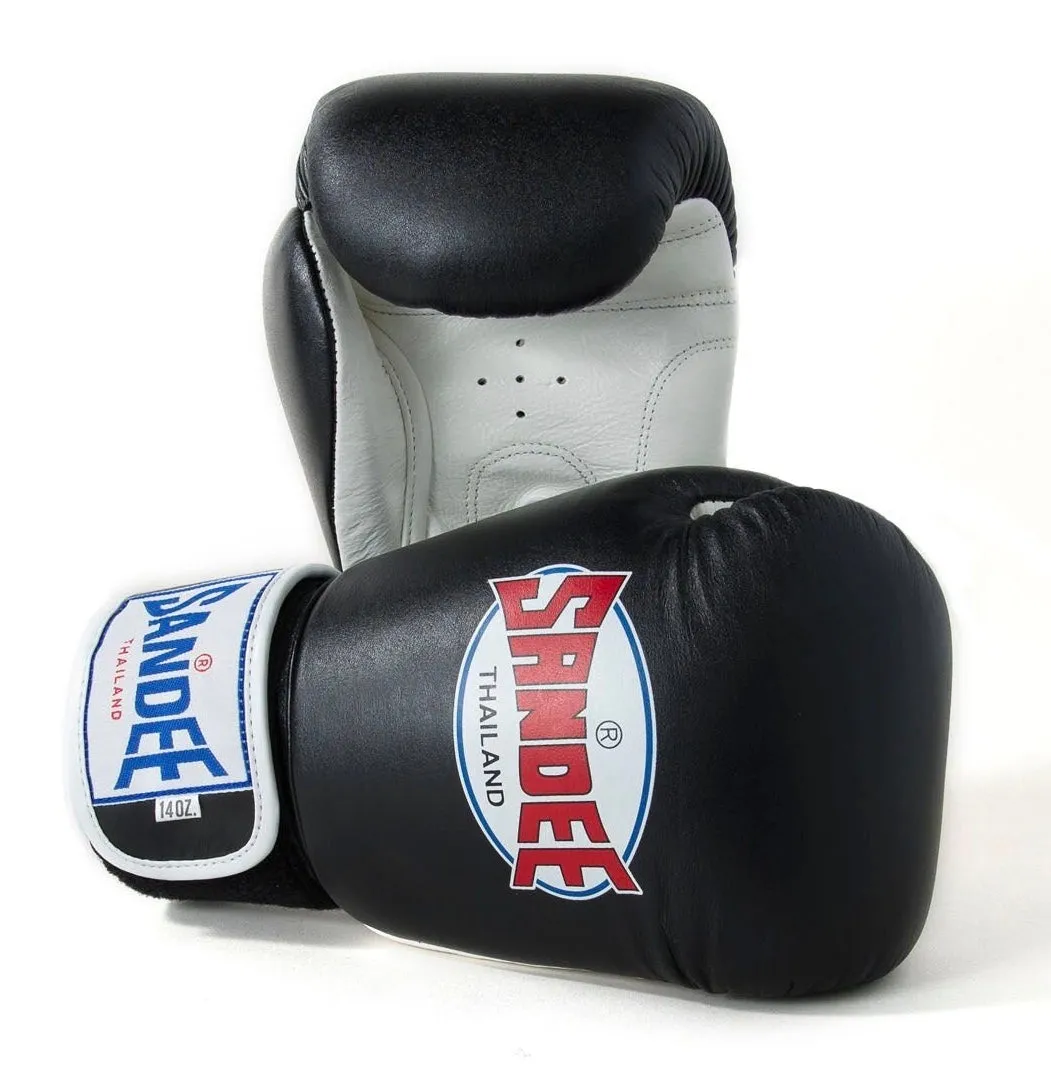 SANDEE JUNIOR AUTHENTIC SYNTHETIC LEATHER black/white