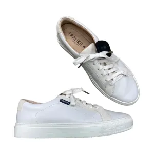 Shoes Sneakers By Frankie4 In Cream & White, Size:9.5