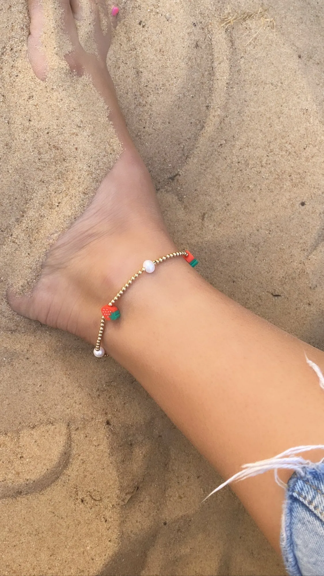 Shortcake Anklet