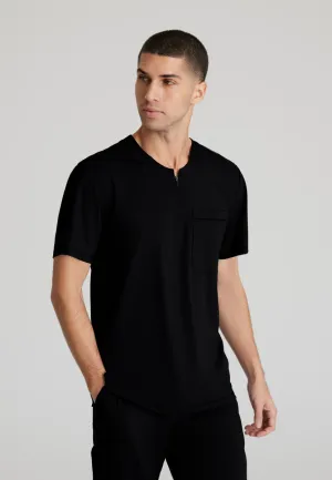 Skechers Slip-Ins Knits SKT229 Flex Knit Scrub Top Black